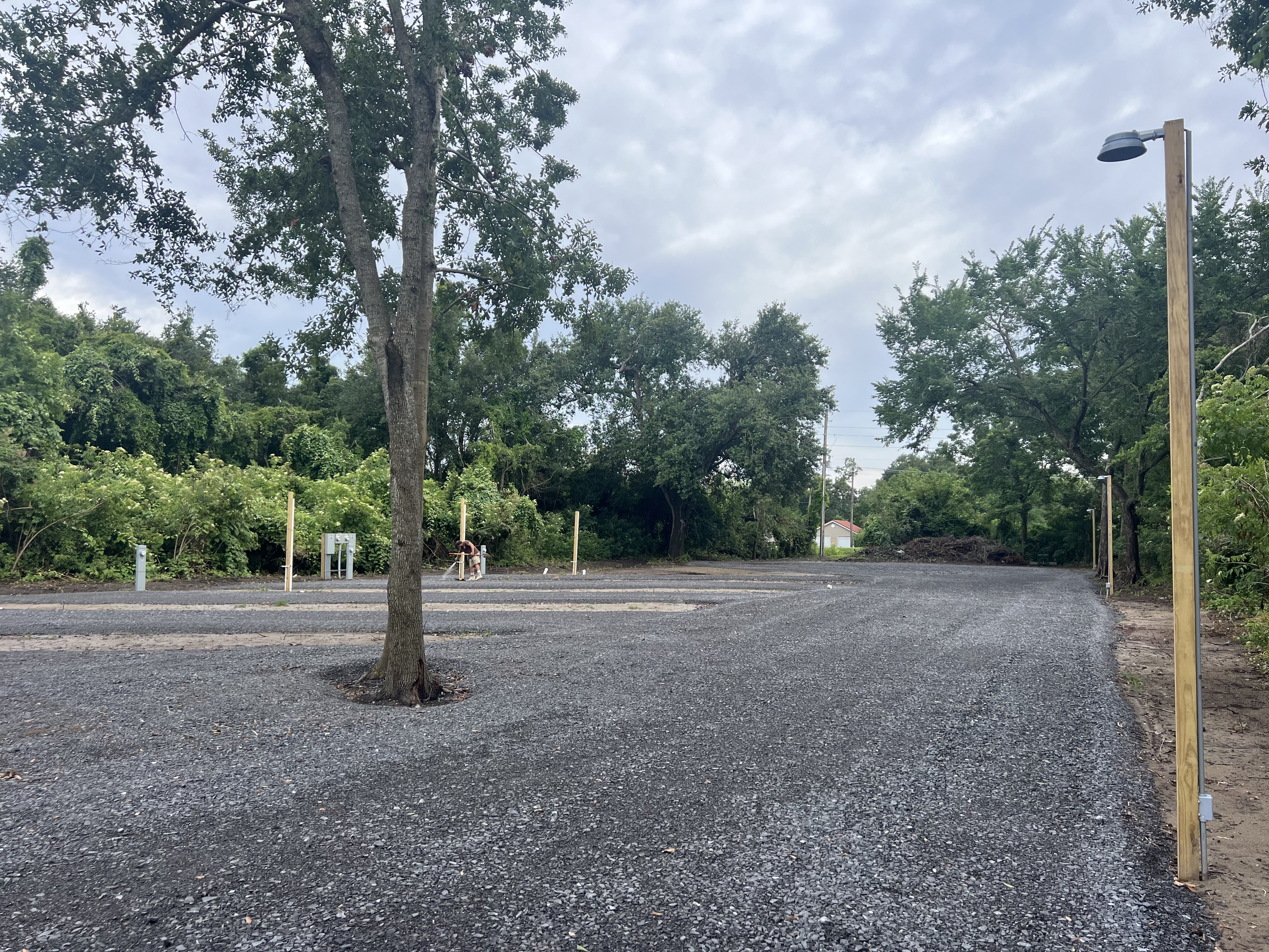 River Oaks South RV Park Sign